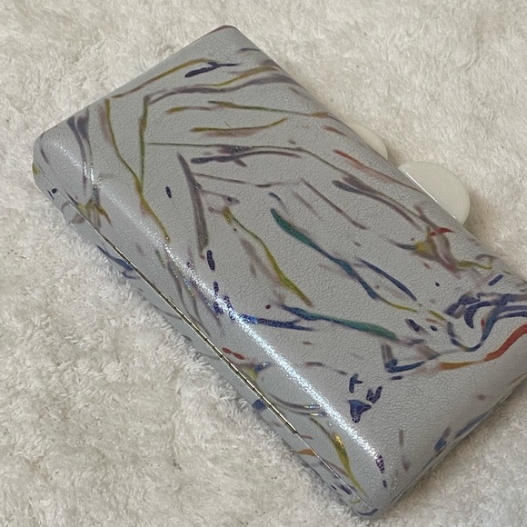 Sondra Roberts Paint Splash Clutch - Picture 6 of 8